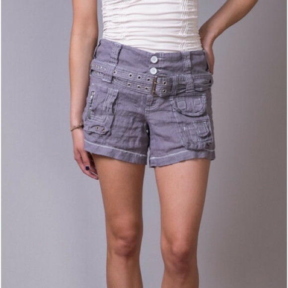 Johnny Was Pants - Johnny Was/ Pete and Greta Ray Linen Cargo Shorts NWOT